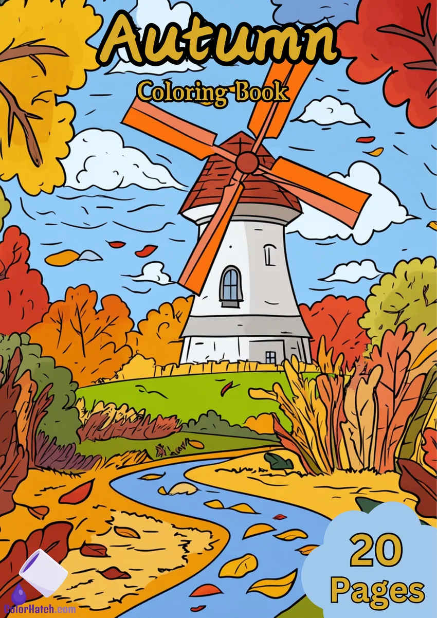 Autumn 5 Coloring Book